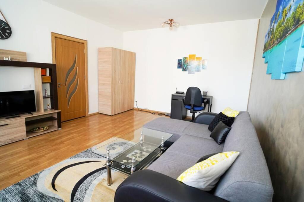 Sky Modern 1 Bedroom Apt W Free Parking Bukurešť Exteriér fotografie
